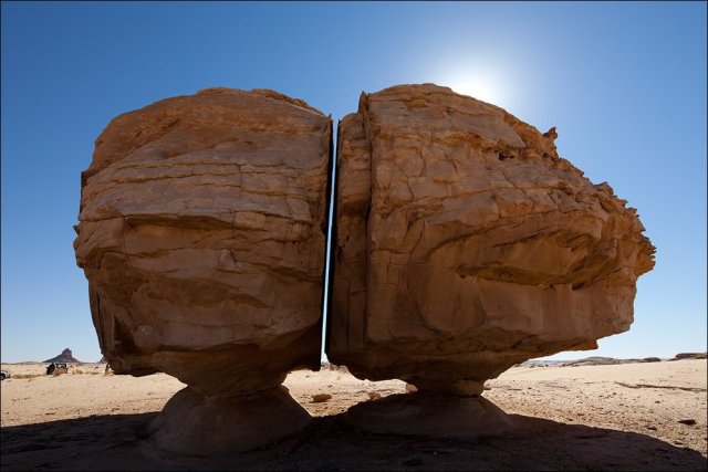 Al Naslaa Rock Formation Saudi Arabia
